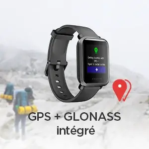 Montre connectée Amazfit Bip S GPS et Glonass