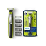 Philips QP2530/30 OneBlade Rechargeable, 100% Étanche, 4 Sabots Clipsables