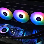 RGB adressables Watercooling Deep-cool castle 360 v2 AIO