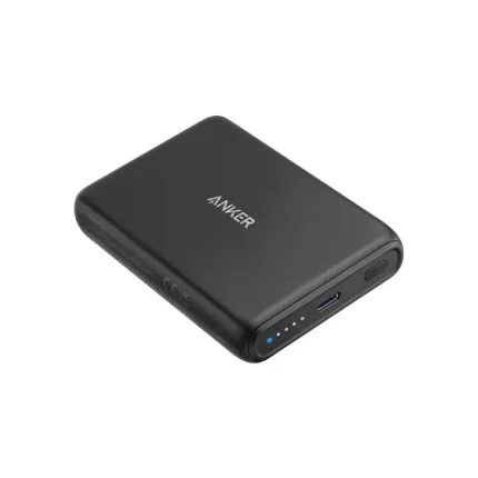 Anker PowerCore Magnetic 5K Chargeur Portable Magnétique sans Fil, Batterie Externe sans Fil avec Câble USB C pour iPhone 14,13 et 12