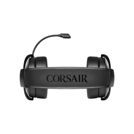 Corsair HS50 PRO Stereo Casque de Gaming Mousse à mémoire ajustables Compatibilité avec PC, PS4, Xbox One, Switch et appareils mobiles