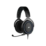 Corsair HS50 PRO Stereo Casque de Gaming Mousse à mémoire ajustables Compatibilité avec PC, PS4, Xbox One, Switch et appareils mobiles