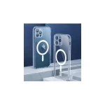 Pour Magsafe étui de Protection Transparent magnétique iPhone 14 13 12 mini 11 Pro Max housse de chargement sans fil étui de téléphone accessoires