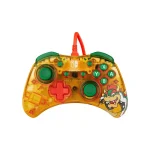 Pdp Rock Candy Filaire Gaming Switch Pro Manette - Licence officielle Nintendo - Compatible Switch / Lite - Bowser
