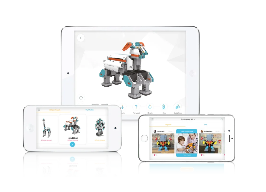 UBTECH Mini Jimu - Robot à Construire et programmable multi modèles