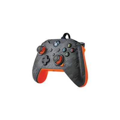 Pdp Filaire Manette Atomique Carbon pour Xbox Series X|S, Gamepad, Video Game, Gaming Manette, Xbox One, Licence Officiel - Series