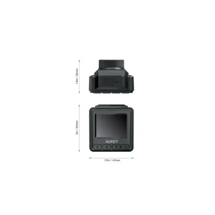 AUKEY Mini Dash Cam, Caméra de Voiture FD1080p avec Écran LCD 1,5", Objectif grand angle 170°, WDR, G-Sensor, DRA5