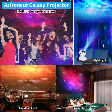 Projecteur Astronaute avec Télécommande - Ciel Étoile - Nebula