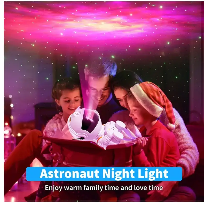 Night Light Galaxy Projecteur Starry Sky Projecteur 360 Rotate Planétarium  Lampe Pour Enfants Chambre Saint-Valentin Cadeau Mariage Déco