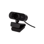 Webcam1080P Full HD avec Couvercle de confidentialité, Caméra Web Autofocus, Double Microphone Stéréo pour Zoom, Skype, Chat vidéo, Conférence, Compatible PC, Mac, Windows