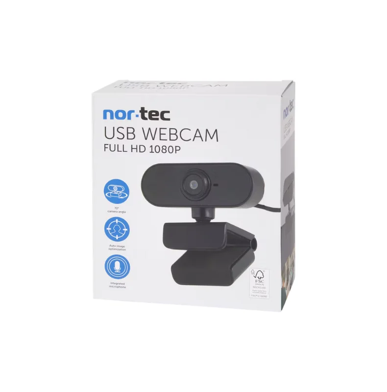 Webcam noire avec microphone Led Hd Usb Web Camera Vidéo pour ordinateur  portable de bureau Gaming Conférence