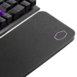 Cooler Master CK530 V2 Clavier gaming mécanique sans pavé numérique - rétro-éclairage RGB, contrôle à la volée, aluminium, repose poignets inclus - AZERTY TKL Français / switches TTC rouges