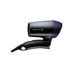 Remington Sèche-Cheveux Pliable [Ultra Compact & Léger] On The Go (Puissant 1400W, 2 températures par vitesse, voltage universel, concentrateur) Sèche-cheveux de voyage D2400