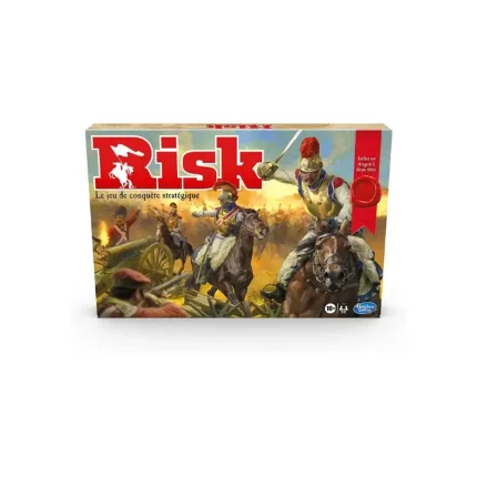 Jeu Risk avec dragon, compatible avec Alexa d'Amazon, jeu de stratégie, à partir de 10 ans, inclut un jeton spécial de dragon