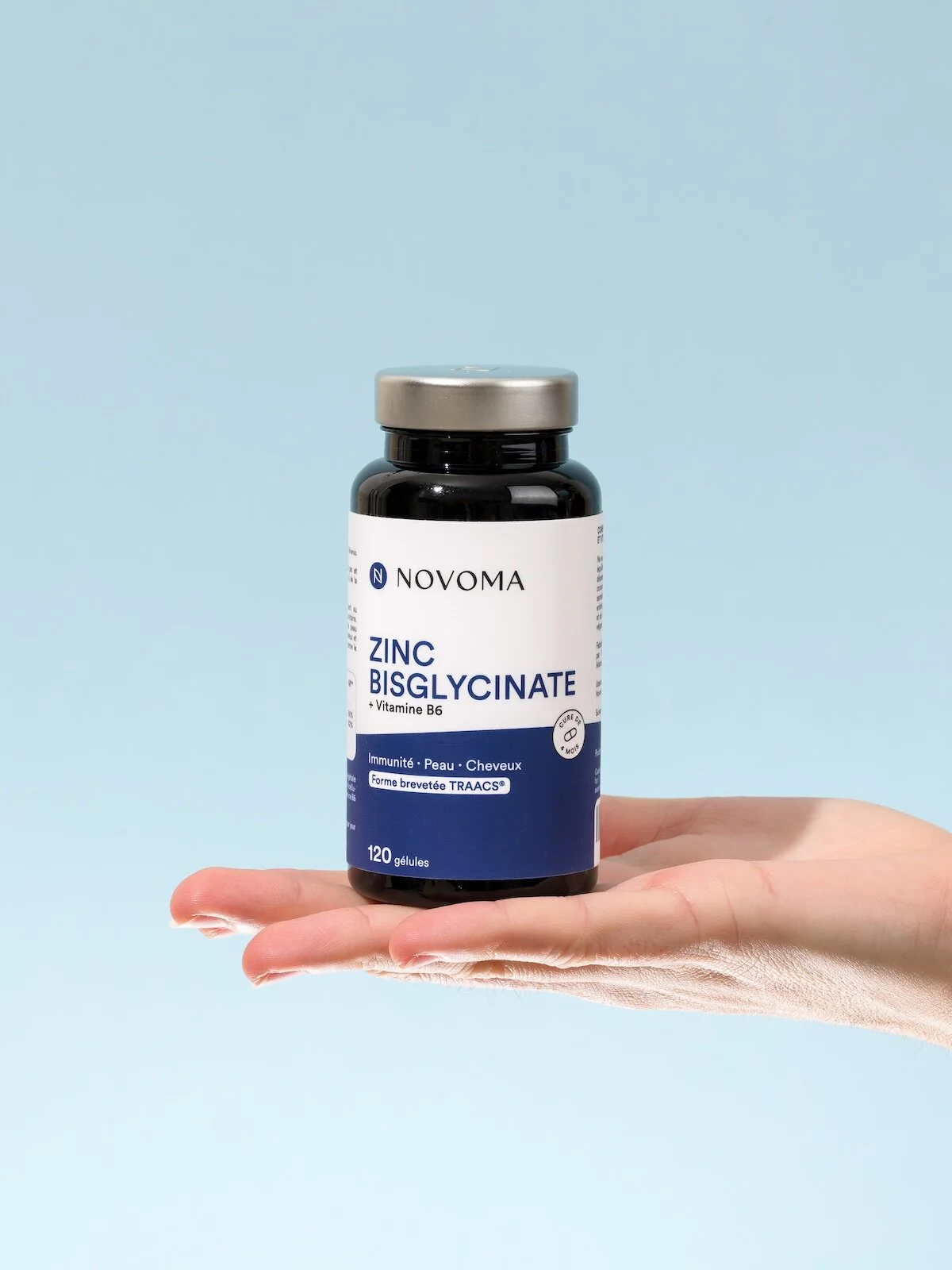 Zinc Bisglycinate 15 mg & Vitamine B6 1 zinc bisglycinate novoma 4