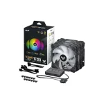 ASUS TUF Gaming TF120 120mm ARGB – Pack de 3 Ventilateurs de châssis & TUF Gaming TF120 120mm ARGB – Ventilateur de châssis (Roulement avancé à Dynamique des fluides, Contrôle PWM