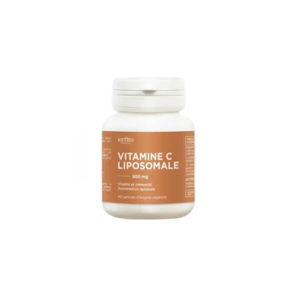 Vitamine C liposomale 500 mg - 60 gélules - Complément alimentaire - Orfito
