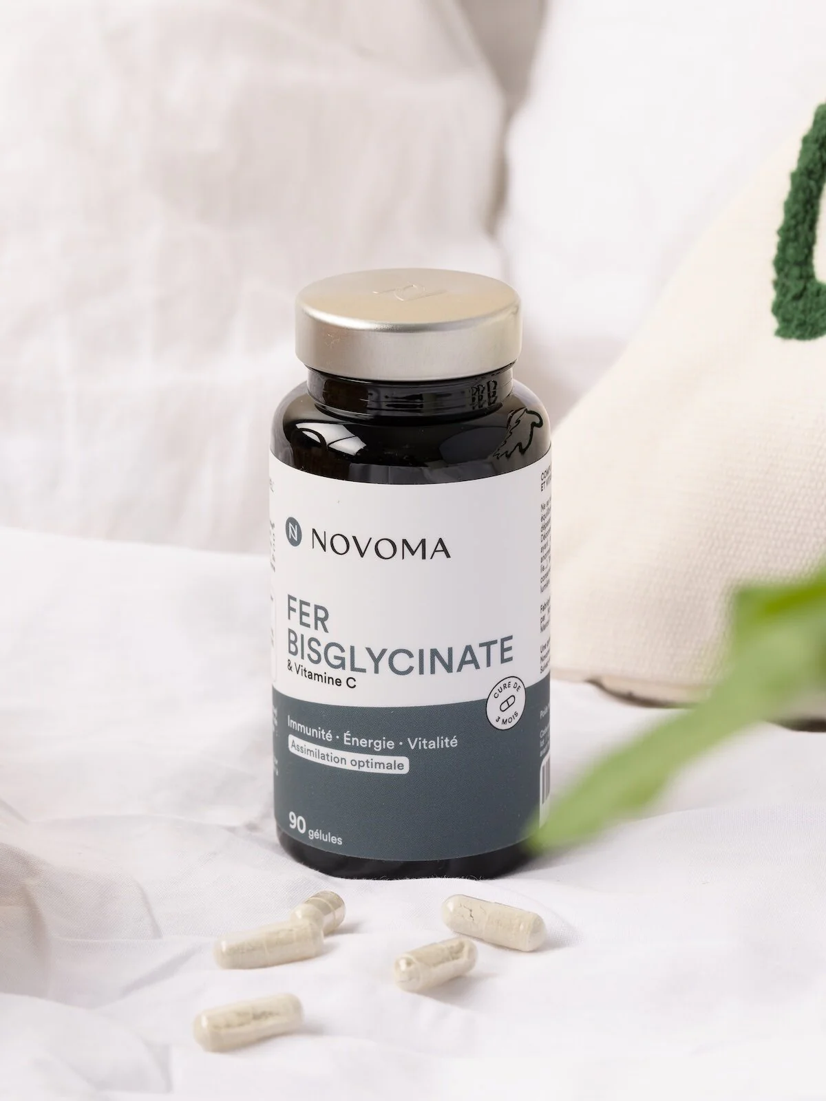 Fer Bisglycinate 14 mg & Vitamine C 1 fer bisglycinate novoma 10