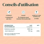 Acerola Bio 1000mg, Riche en Vitamine C Naturelle – Image 4