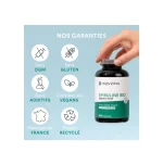 NOVOMA Spiruline 500 mg, 100% Pure Sans Excipient, Immunité & Anti-Fatigue, 19% de Phycocianine, Riche en Protéines, Minéraux & Vitamines, Conditionné en France, 500 Comprimés Vegan