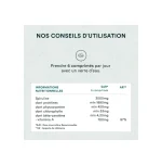 NOVOMA Spiruline 500 mg, 100% Pure Sans Excipient, Immunité & Anti-Fatigue, 19% de Phycocianine, Riche en Protéines, Minéraux & Vitamines, Conditionné en France, 500 Comprimés Vegan