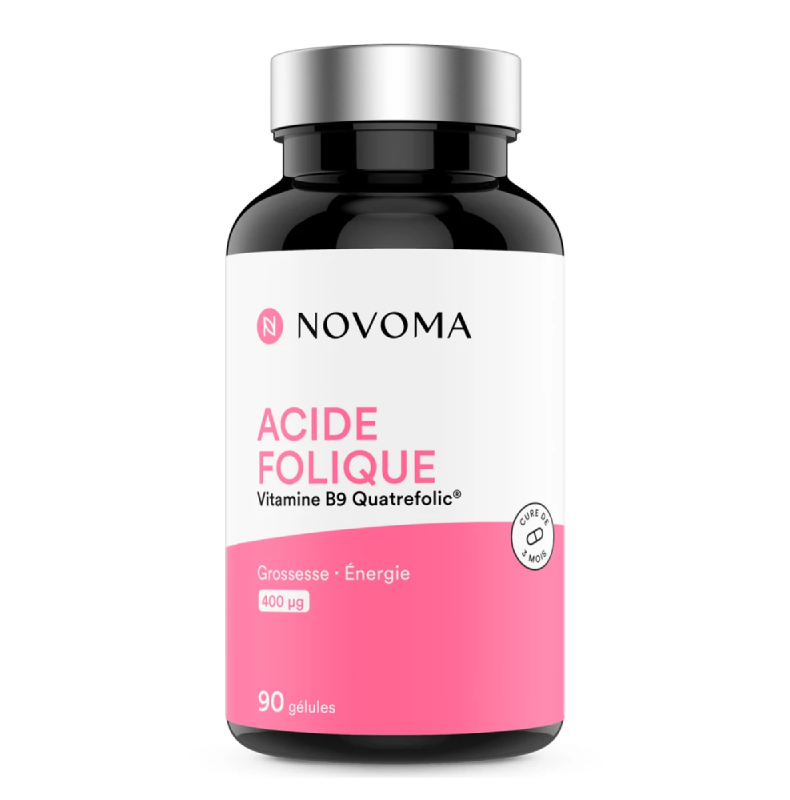 Acide folique B9 novoma maroc Acide Folique Vitamine B9 Novoma – Image 1