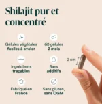 Shilajit Pur - 500mg (Standardisé à 50% Acide Fulvique) - Novoma – Image 3